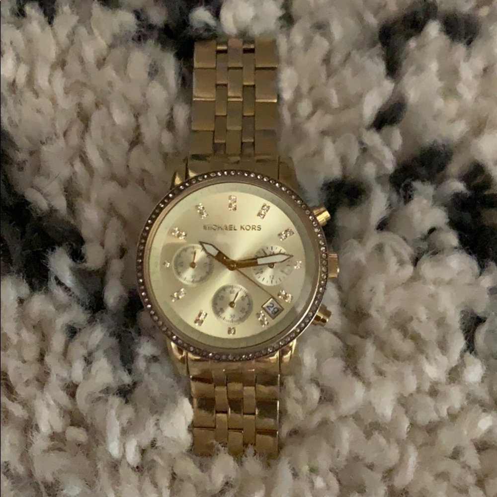 Michael Kors gold watch
